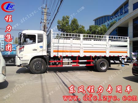 上圖為湖北程力東風(fēng)天錦氣瓶車(chē)