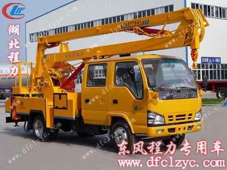 湖北程力五十鈴16米高空作業(yè)車