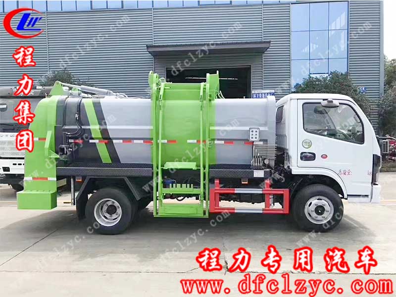 湖北程力集團(tuán)生產(chǎn)的國六東風(fēng)福瑞卡餐廚垃圾車