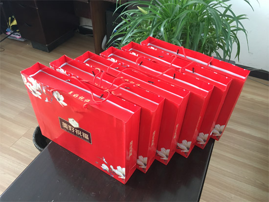 程力集團銷售一部主管馬旭東贈送的中秋節(jié)禮物