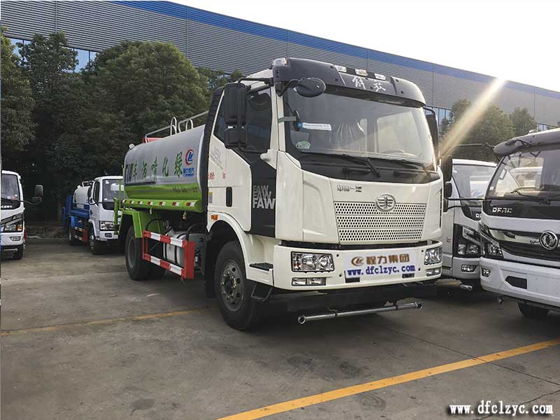 灑水界的一匹黑馬——湖北程力集團國六解放J6灑水車
