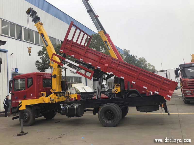 程力集團東風T3單橋威龍6.3噸四節(jié)臂隨車吊