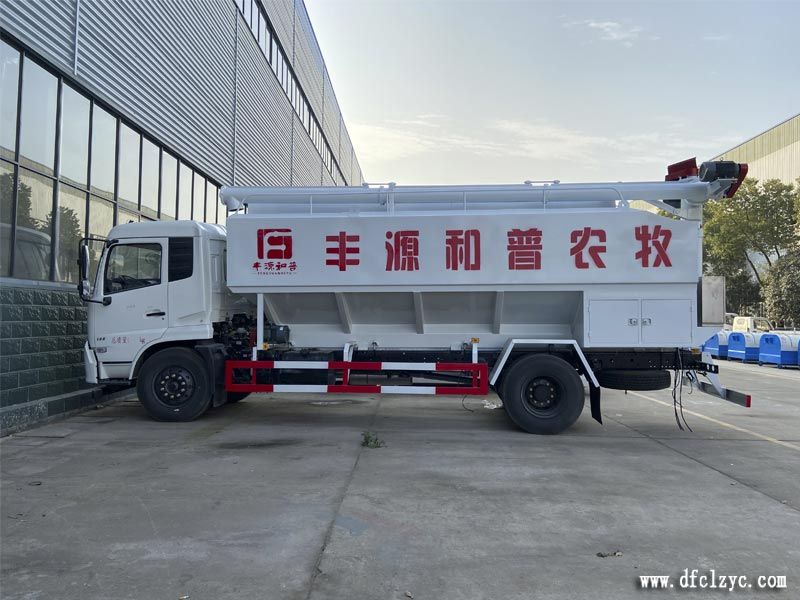 程力集團(tuán)東風(fēng)天龍散裝飼料運輸車