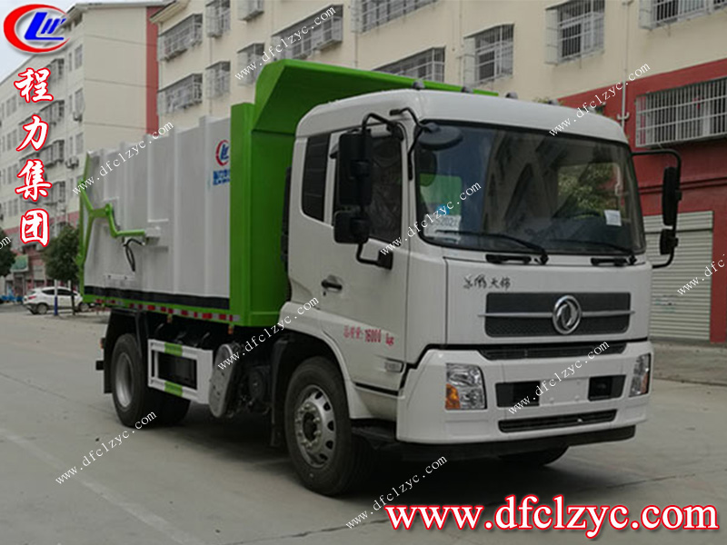 東風(fēng)天錦壓縮對接式垃圾車（國六）