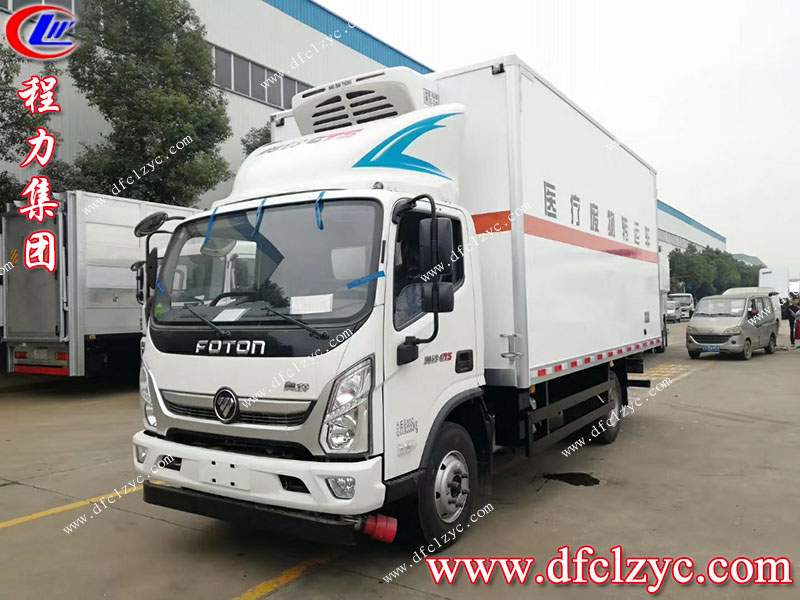 （國六）福田奧鈴黃牌醫(yī)療廢物轉(zhuǎn)運(yùn)車