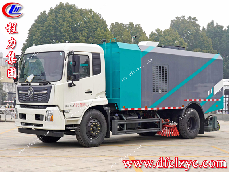（國六）東風(fēng)天錦干濕兩用吸塵車